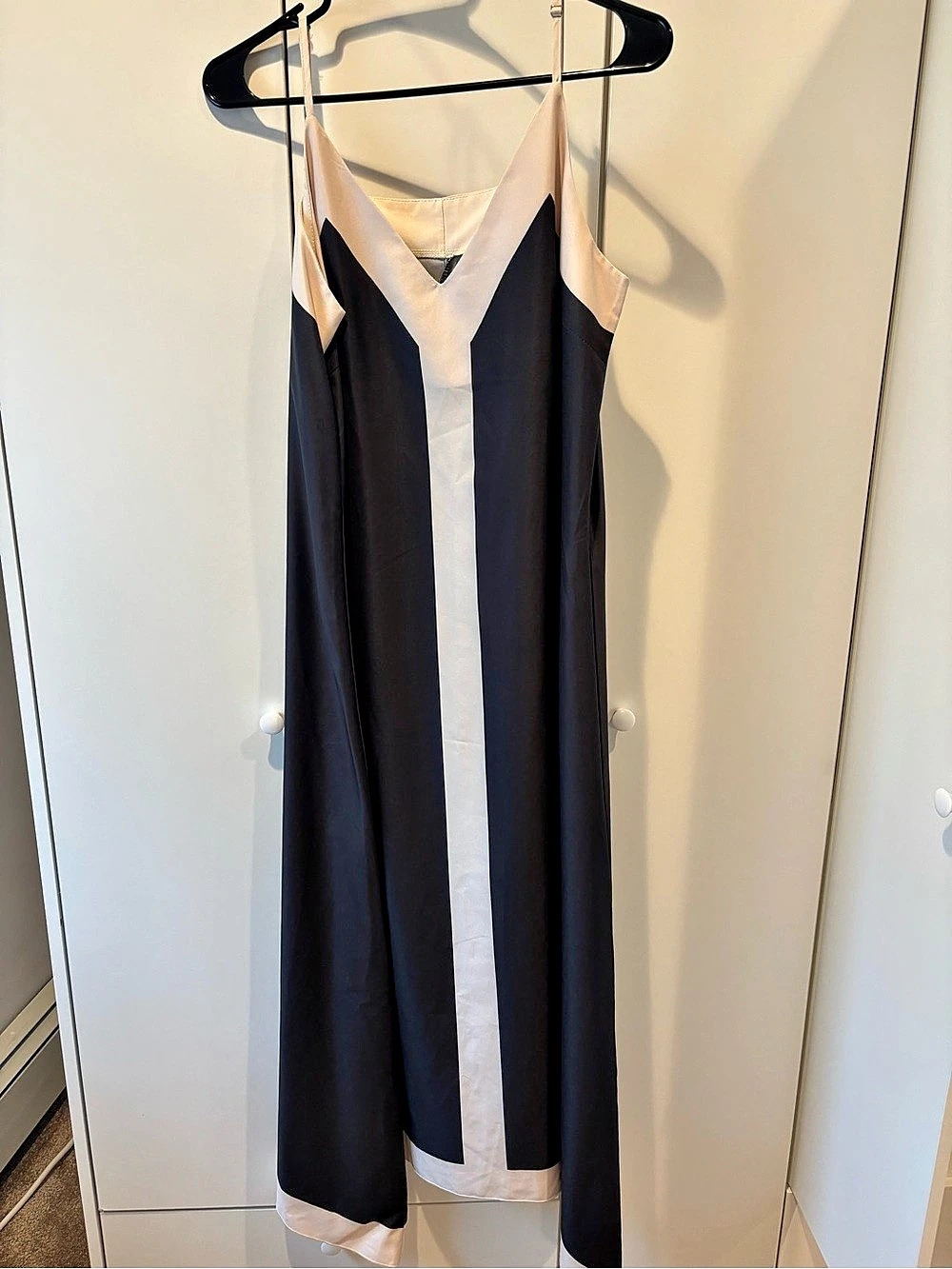 SHEIN Color Block Maxi Dress Size Medium Like New